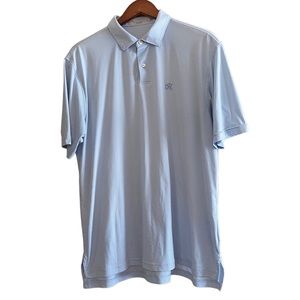 Peter Millar Featherweight Logo Golf shirt - XL - EUC w/small Snag/flaw